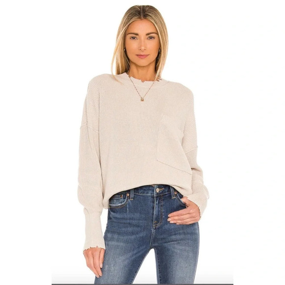 pistola Sweaters - Pistola Darya Distressed Oversized Sweater